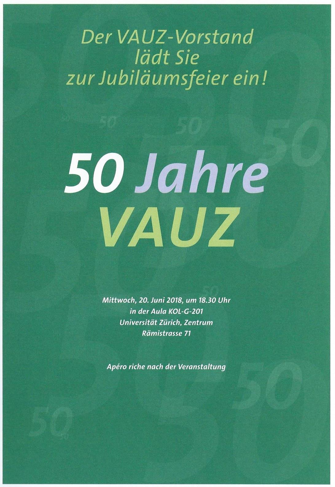 3 50 Jahre VAUZ Festakt