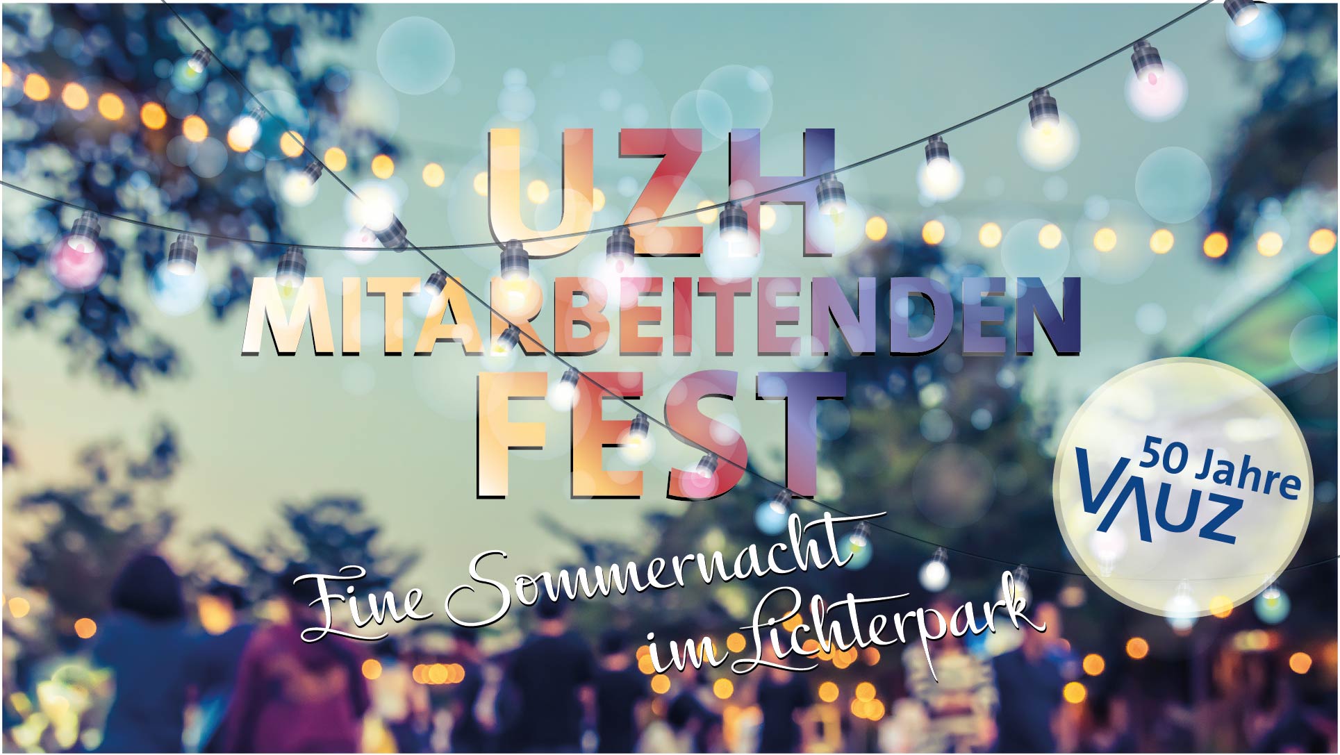 UZH-Mitarbeitendenfest – Sommernacht im Irchelpark